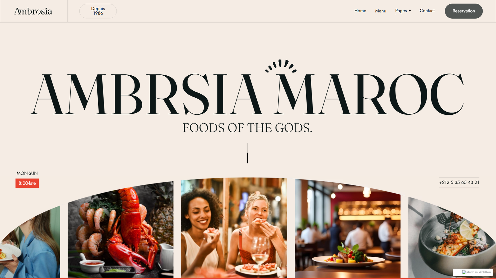 Ambrsia Morocco, Luxury E-Commerce